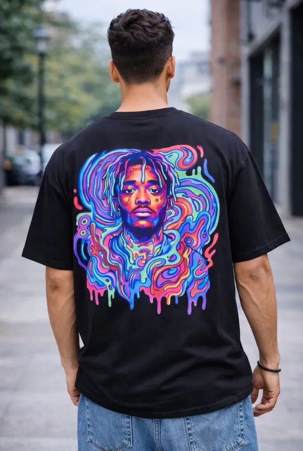 Hue_Nox_Men's_Black_Rapper_4_Graphic_Oversized_T-Shirt