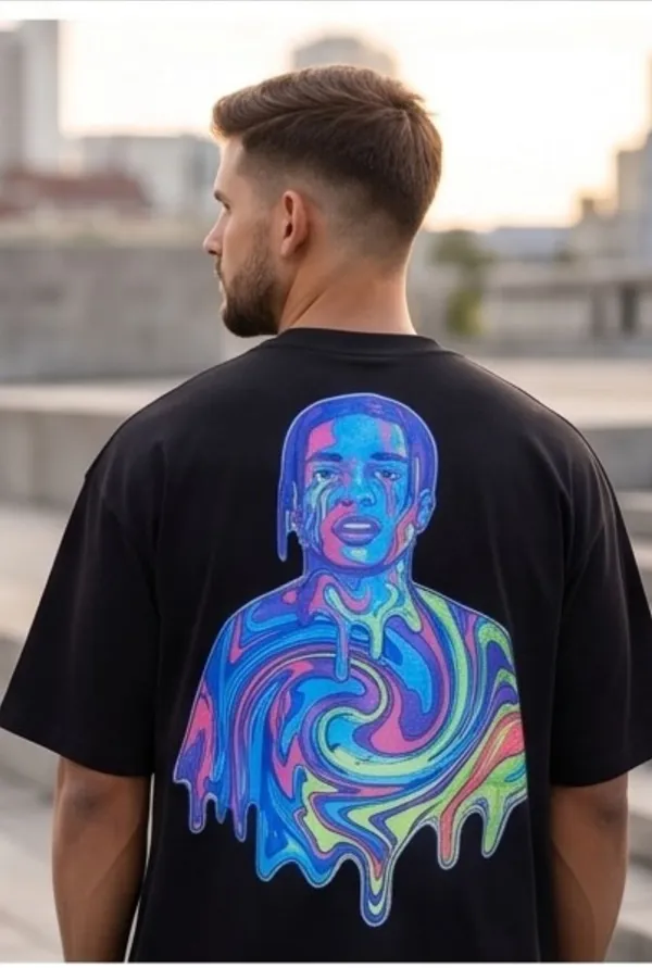 Hue_Nox_Men's_Black_Rapper_5_Graphic_Oversized_T-Shirt