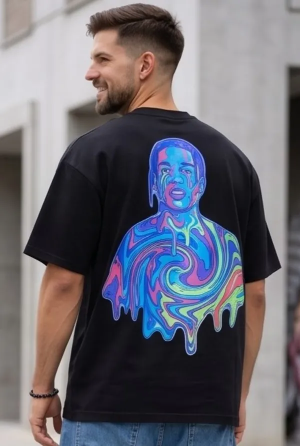 Hue_Nox_Men's_Black_Rapper_5_Graphic_Oversized_T-Shirt