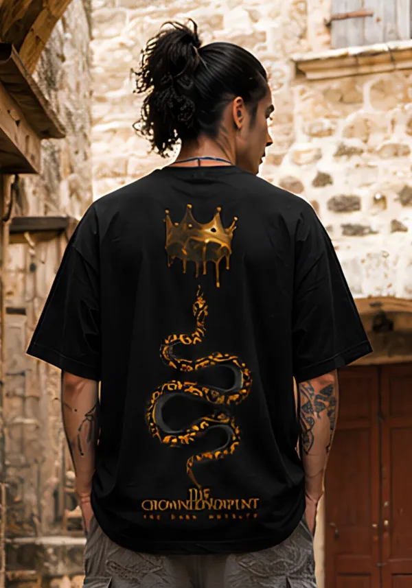 Hue_Nox_Men's_Black_The_Dark_Royalty_Graphic_Oversized_T-Shirt