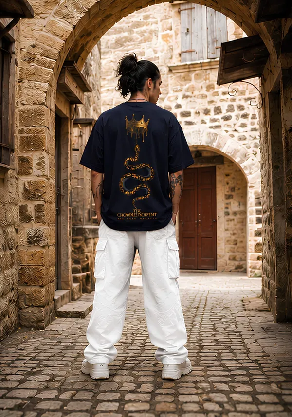 Hue_Nox_Men's_Navy_The_Dark_Royalty_Graphic_Oversized_T-Shirt