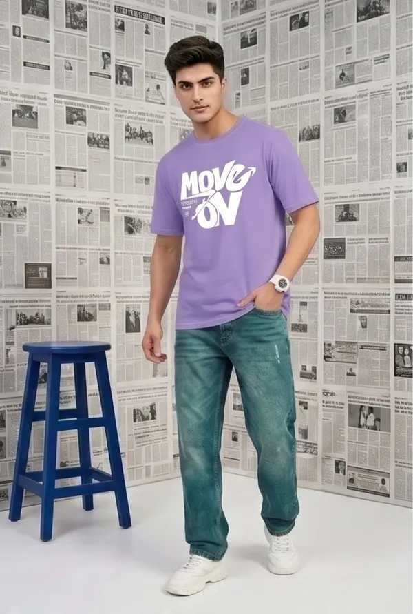 Hue_Nox_Men's_Lavender_Move_On_Graphic_Regular_Fit_T-Shirt