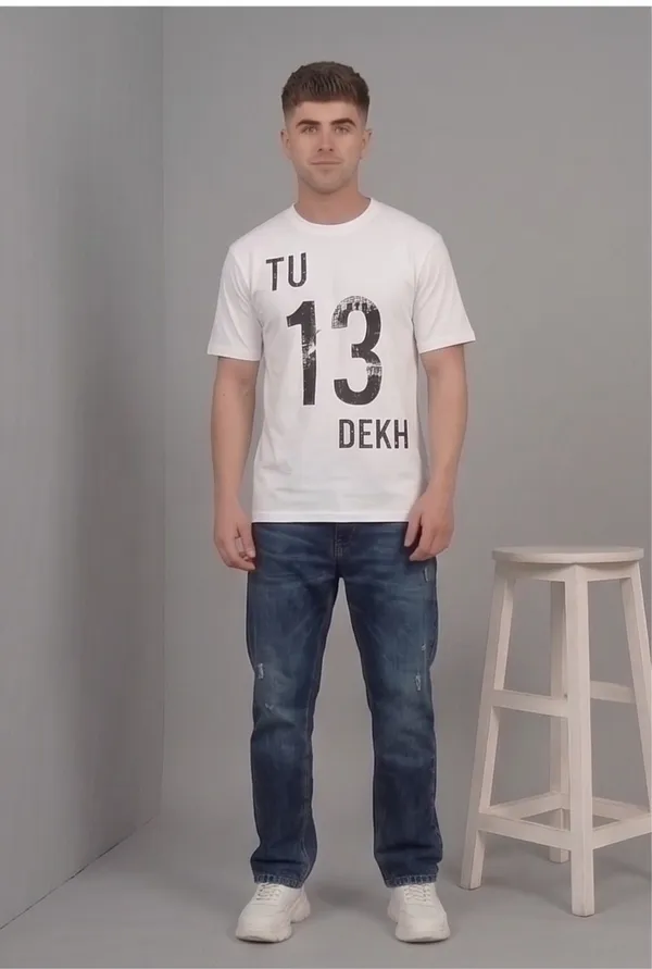 Hue_Nox_Men's_White_Tu_13_Dekh_Graphic_Regular_Fit_T-Shirt