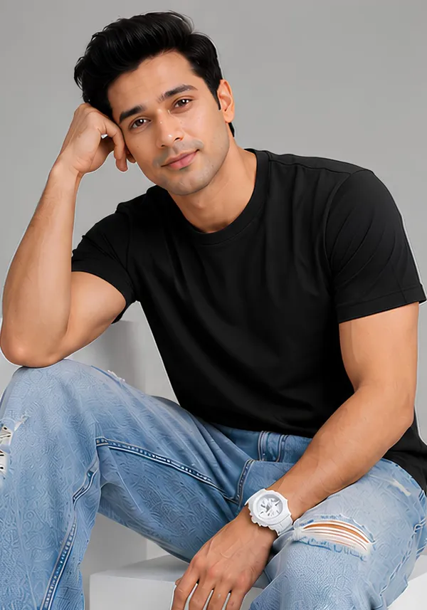 Hue_Nox_Men's_Black_Plain_Regular_Fit_T-Shirt