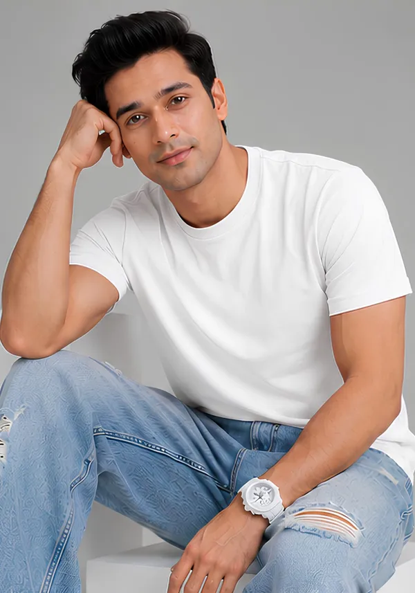 Hue_Nox_Men's_White_Plain_Regular_Fit_T-Shirt