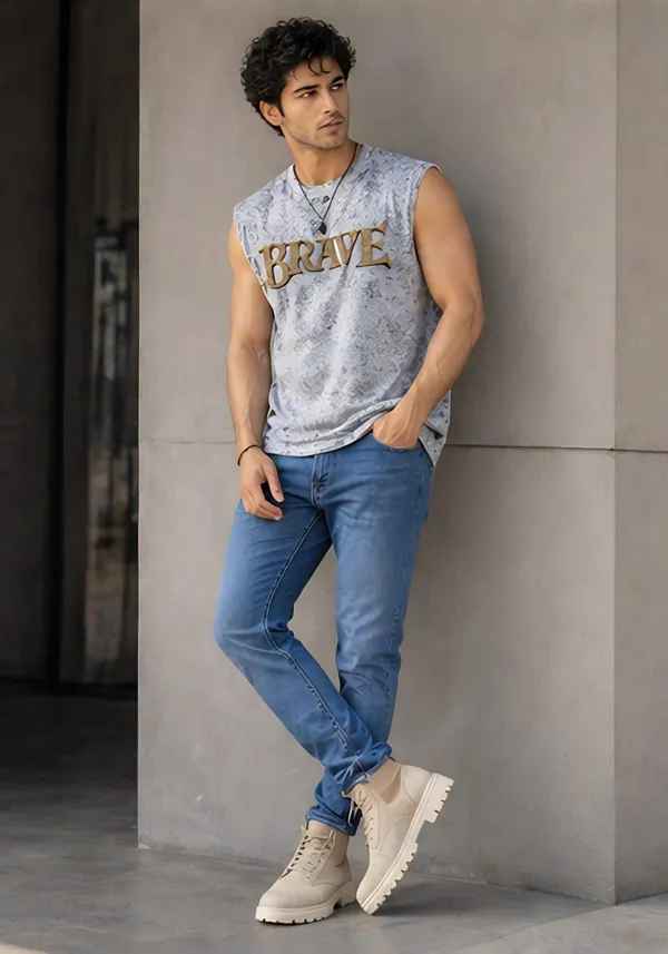 Hue_Nox_Men's_White_Brave_Graphic_Oversized_Acid_Washed_Vest_Tank