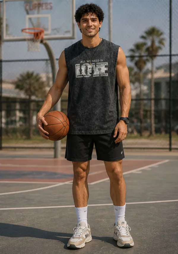 Hue_Nox_Men's_Charcoal_Dollar_Love_Graphic_Oversized_Acid_Washed_Vest_Tank