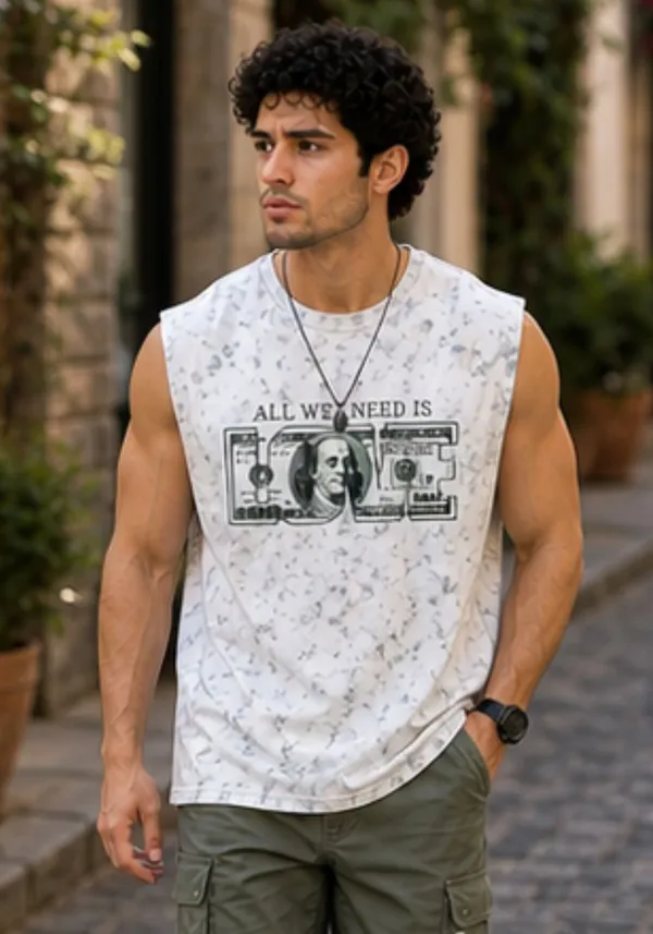Hue_Nox_Men's_White_Dollar_Love_Graphic_Oversized_Acid_Washed_Vest_Tank