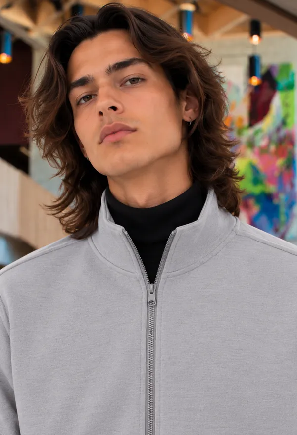 Hue_Nox_Men's_Grey_Solid_Regular_Fit_Zipper_Sweatshirt