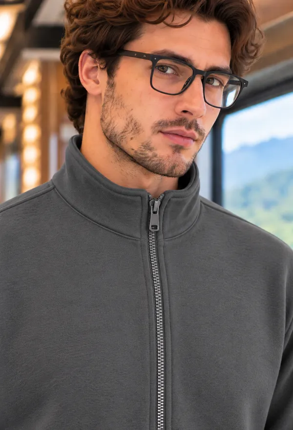 Hue_Nox_Men's_Steel_Grey_Solid_Regular_Fit_Zipper_Sweatshirt