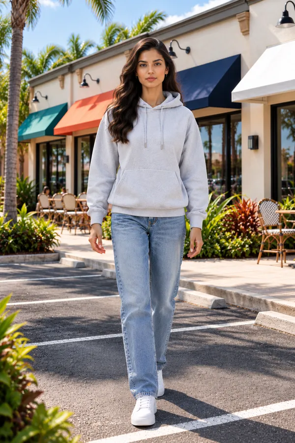 Hue_Nox_Women's_Grey_Solid_Regular_Fit_Hoodie
