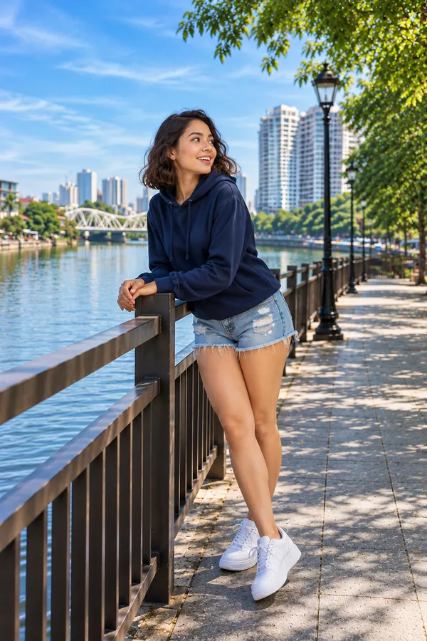 Hue_Nox_Women's_Navy_Solid_Regular_Fit_Hoodie