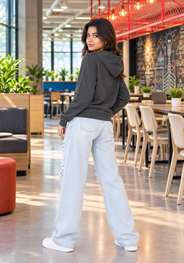Hue_Nox_Women's_Steel_Grey_Solid_Regular_Fit_Hoodie