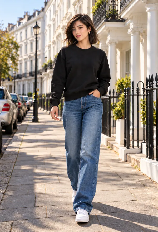 Hue_Nox_Women's_Black_Solid_Regular_Fit_Sweatshirt
