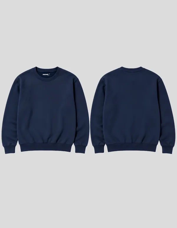 Hue_Nox_Women's_Navy_Solid_Regular_Fit_Sweatshirt
