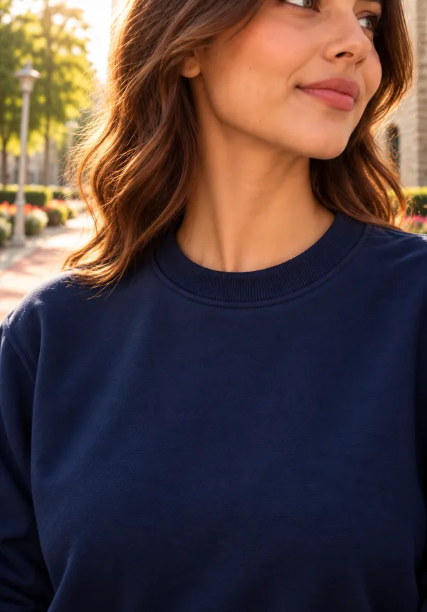 Hue_Nox_Women's_Navy_Solid_Regular_Fit_Sweatshirt