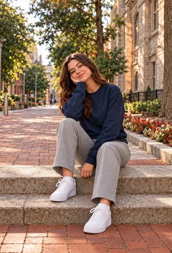 Hue_Nox_Women's_Navy_Solid_Regular_Fit_Sweatshirt