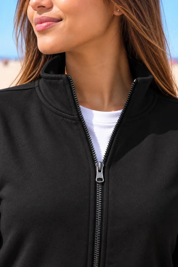 Hue_Nox_Women's_Black_Solid_Regular_Fit_Zipper_Sweatshirt
