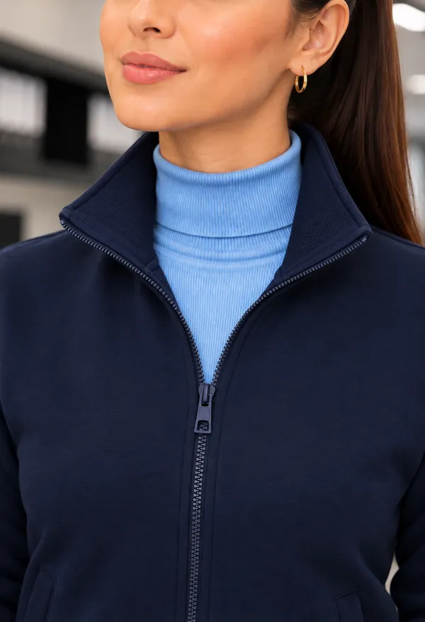Hue_Nox_Women's_Navy_Solid_Regular_Fit_Zipper_Sweatshirt