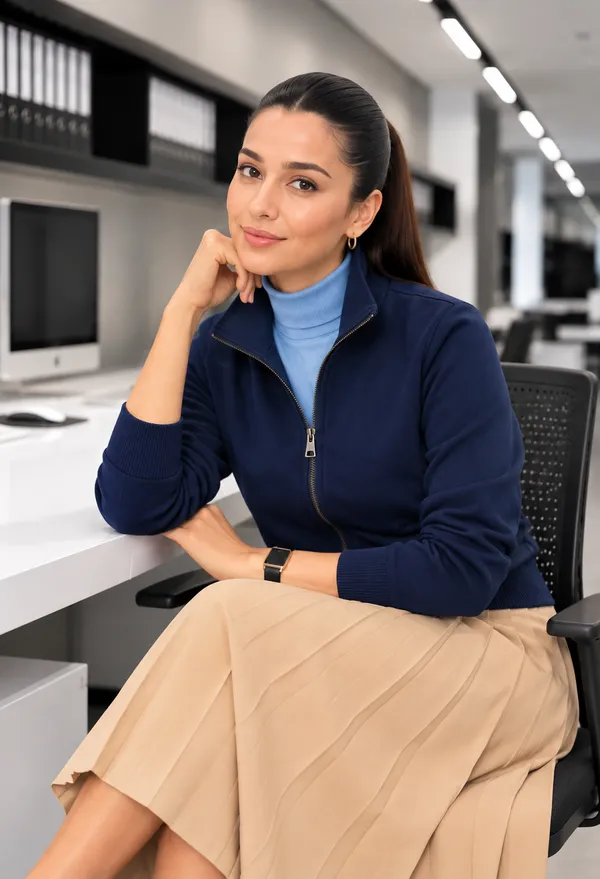 Hue_Nox_Women's_Navy_Solid_Regular_Fit_Zipper_Sweatshirt