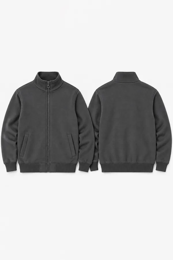 Hue_Nox_Women's_Steel_Grey_Solid_Regular_Fit_Zipper_Sweatshirt