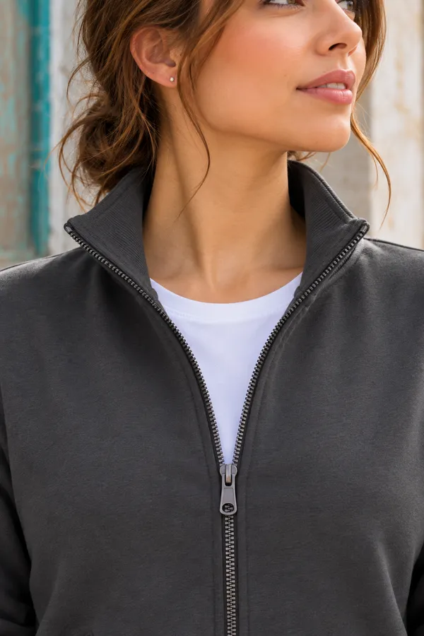 Hue_Nox_Women's_Steel_Grey_Solid_Regular_Fit_Zipper_Sweatshirt