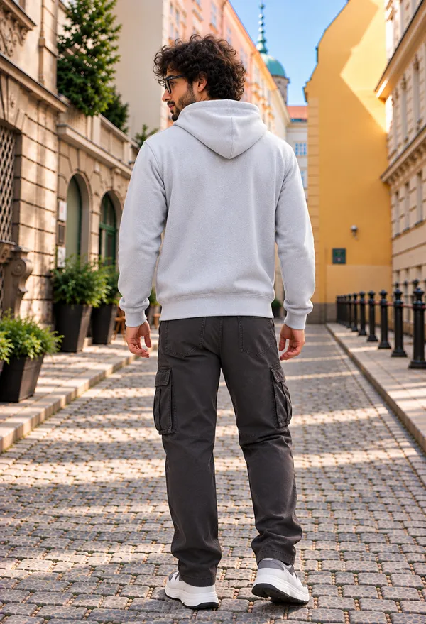 Hue_Nox_Men's_Grey_Solid_Regular_Fit_Hoodie