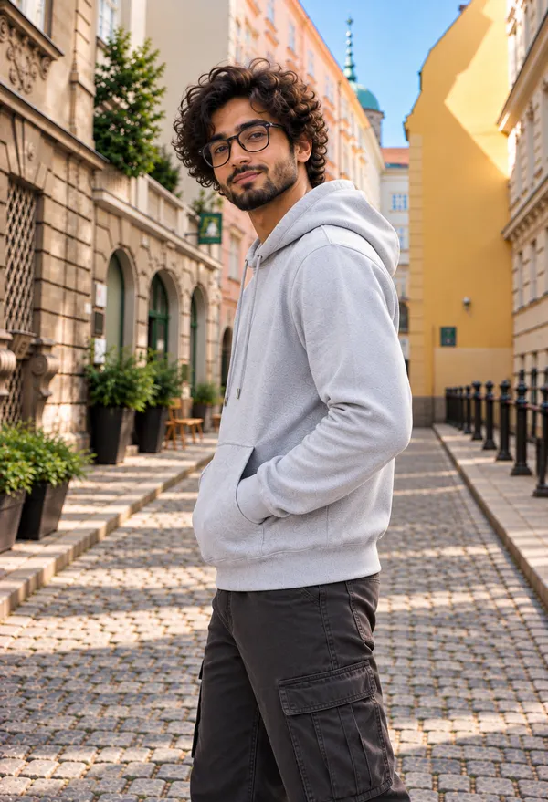 Hue_Nox_Men's_Grey_Solid_Regular_Fit_Hoodie