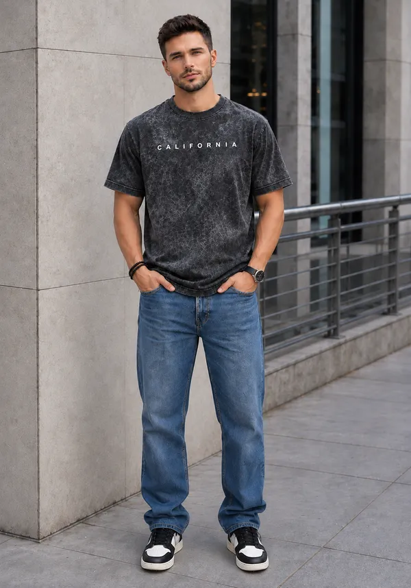 Hue_Nox_Men's_Black_California_Graphic_Oversized_Acid_Washed_T-Shirt