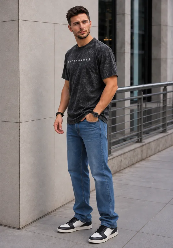 Hue_Nox_Men's_Black_California_Graphic_Oversized_Acid_Washed_T-Shirt
