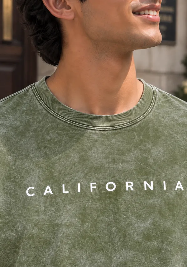 Hue_Nox_Men's_Green_California_Graphic_Oversized_Acid_Washed_T-Shirt