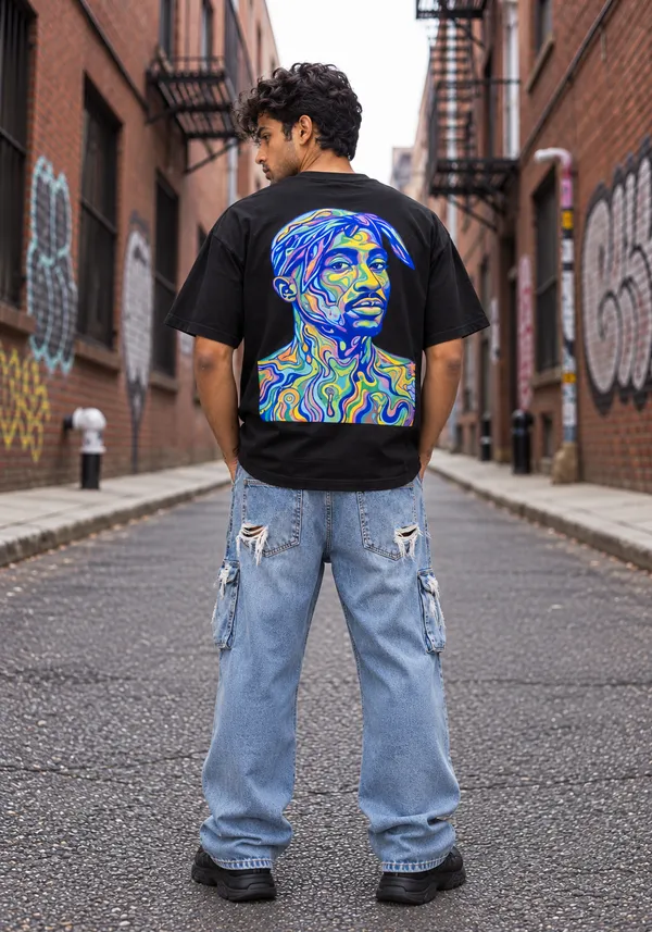 Hue_Nox_Men's_Black_Rapper_2_Graphic_Oversized_T-Shirt