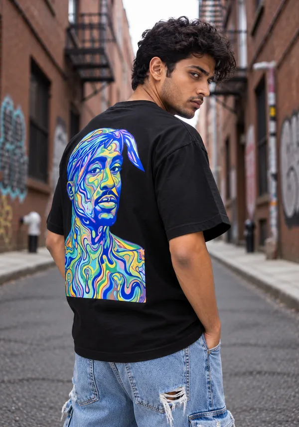 Hue_Nox_Men's_Black_Rapper_2_Graphic_Oversized_T-Shirt