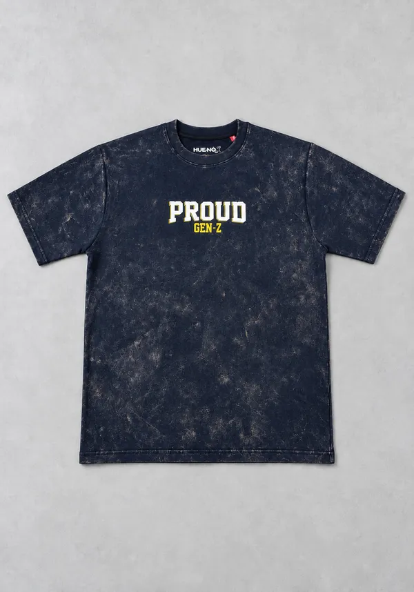 Hue_Nox_Men's_Charcoal_Navy_Proud_GenZ_Graphic_Oversized_Acid_Washed_T-Shirt