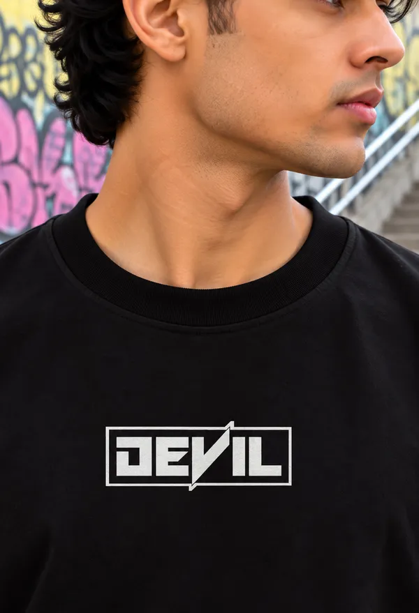 Hue_Nox_Men's_Black_Rapper_1_Graphic_Oversized_T-Shirt