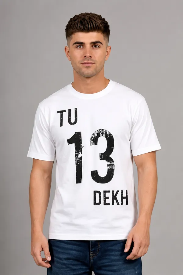 Hue_Nox_Men's_White_Tu_13_Dekh_Graphic_Regular_Fit_T-Shirt