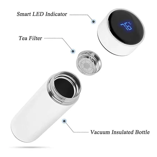 White_Vacuum_Insulated_Water_Bottle_With_Temperature_Display_And_Tea_Filter