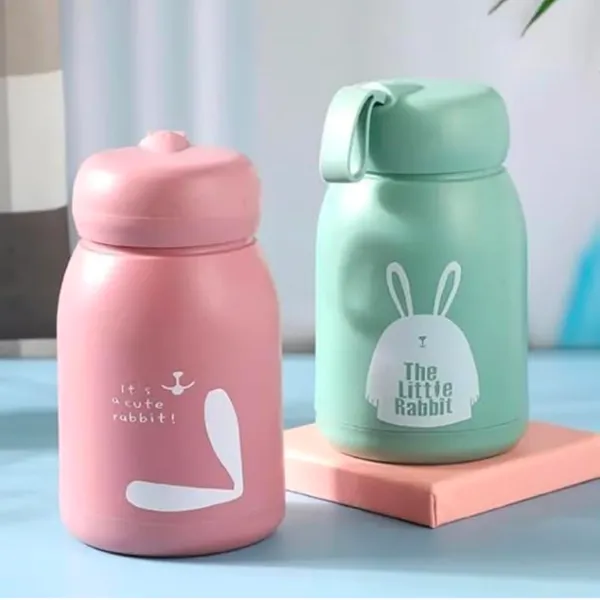 Grey_Brown_Green_Pink_Insulated_Water_Bottle_With_Flip_Top_Lid_Pack_Of_02_Color_May_Vary