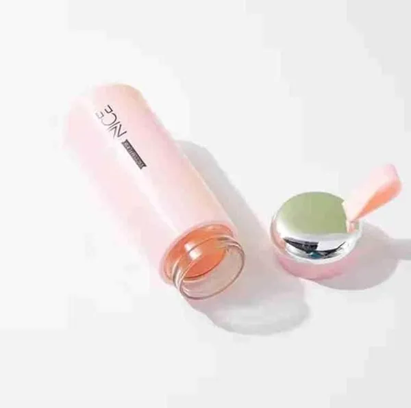 Pink_Glass_Water_Bottle_With_Carry_Strap