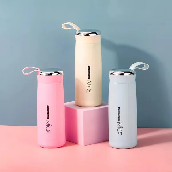 Pink_Glass_Water_Bottle_With_Carry_Strap