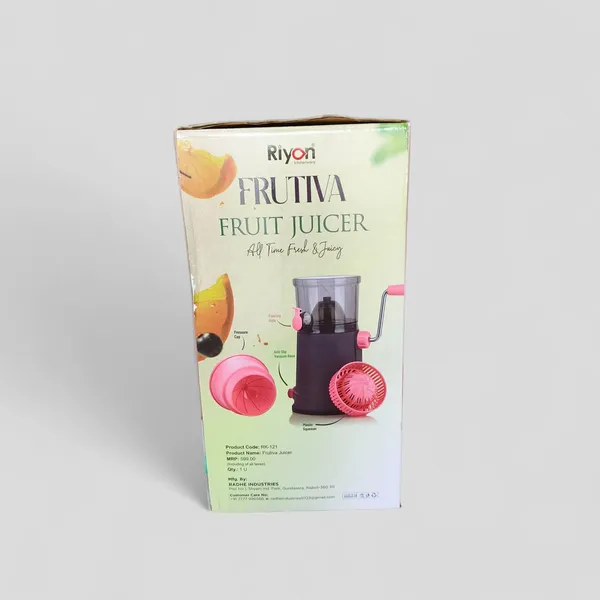 Peach_Manual_Fruit_Juicer