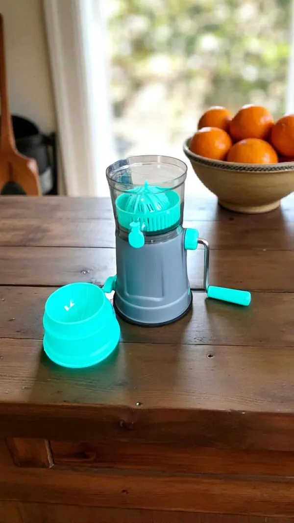 Green_Manual_Fruit_Juicer