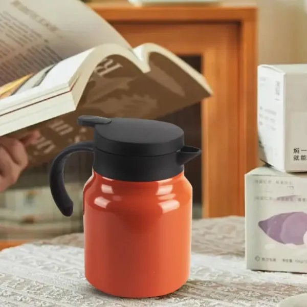 Orange_And_Black_Thermal_Kettle_With_Infuser