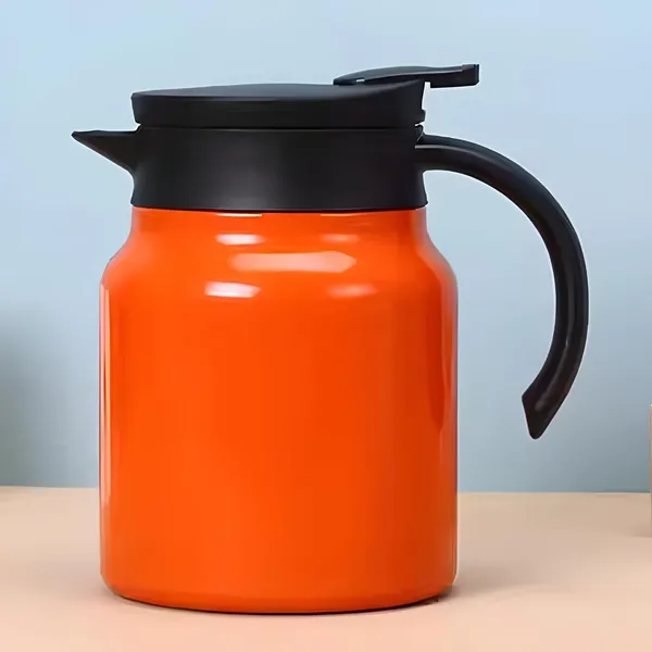Orange_And_Black_Thermal_Kettle_With_Infuser