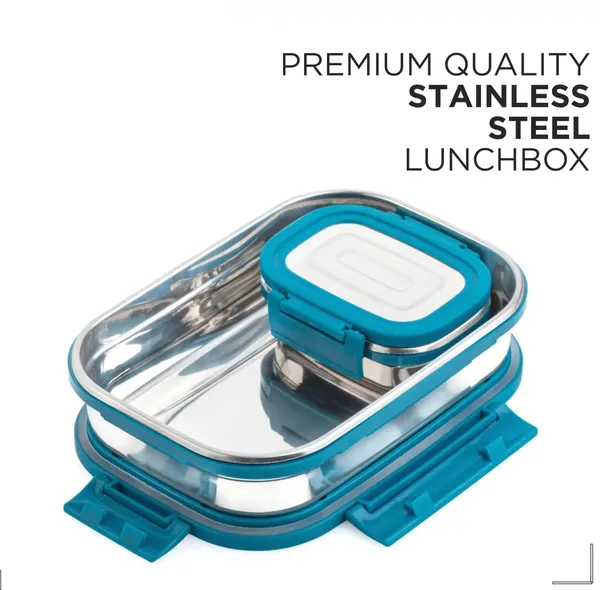 Blue_Stainless_Steel_Lunchbox_With_Container