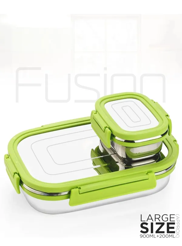 Green_Stainless_Steel_Lunch_Box_Set_With_Detachable_Locks