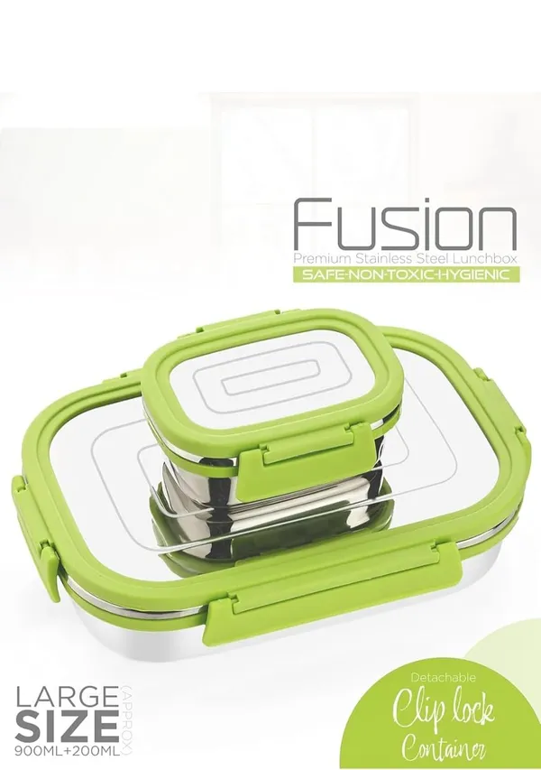 Green_Stainless_Steel_Lunch_Box_Set_With_Detachable_Locks