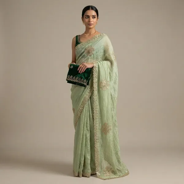 Green_Mint_Ethnic_Kurti_With_Embroidered_Work_For_Women