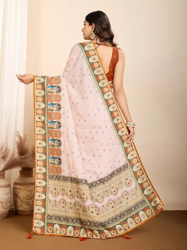 Navajo_White_Aarni_Cotton_Saree_With_Unstitched_Blouse_Piece