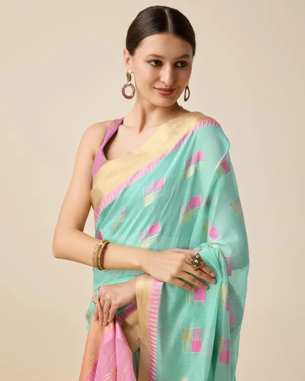 Sinbad_Cotton_Saree_With_Unstitched_Blouse_Piece
